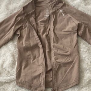 DFYNR alight  Brown Full-Zip Jacket